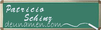 Patricio Schinz Visitenkarte